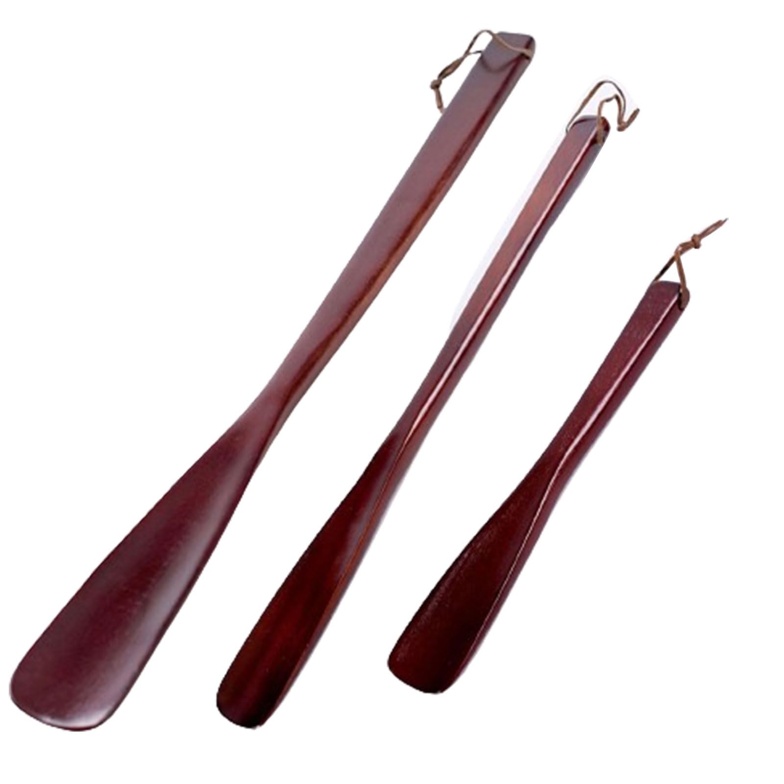 WaLdor Chausse-Pieds Chausse-Pied Magnétique à Long Manche En Bois De 55CM, Cuillère à Chaussure Longue For Chaussures, Support Plus Facile Lève- Chaussures (Color : B