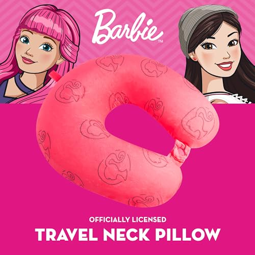 Almohada de espuma viscoelástica rosa para cuello miniatura 2