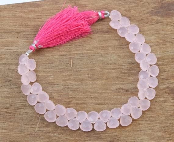 Calcédoine rose naturelle LKBEADS : finissez-en avec les fausses perles ternes en plastique