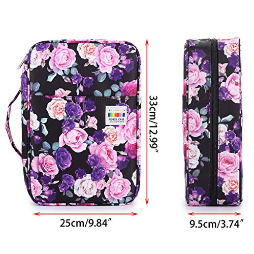 Btsky BTSKYTHN01020 Colored Pencil Case 300 Slots Pen Pencil Bag Organizer thumb #6