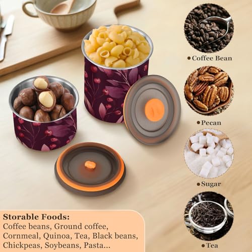 Contenedor Hermético para Café Acero Inoxidable 500ml miniatura 6