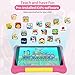 Freeski 7 Inch Android 13 Kids Tablet, 5GB+32GB(128GB Expandable), 1024x600 HD Screen, 2500mAh, 0.3MP+2MP Dual Camera, WiFi 6, BT5.2, Parental Controls, Tablet for Kids with Shockproof Case(Pink)