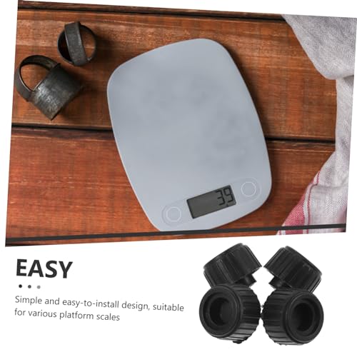 Patas de reemplazo para báscula electrónica plataforma 4 pcs miniatura 3