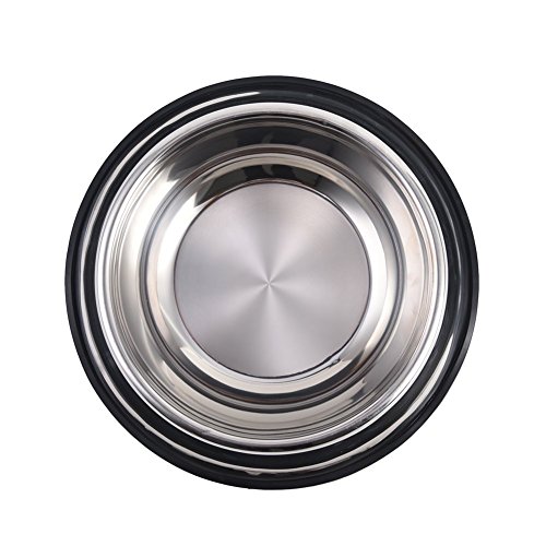 Image of Pets Empire Steel Feeding Bowl for Big Breeds for Dogs (XL)
