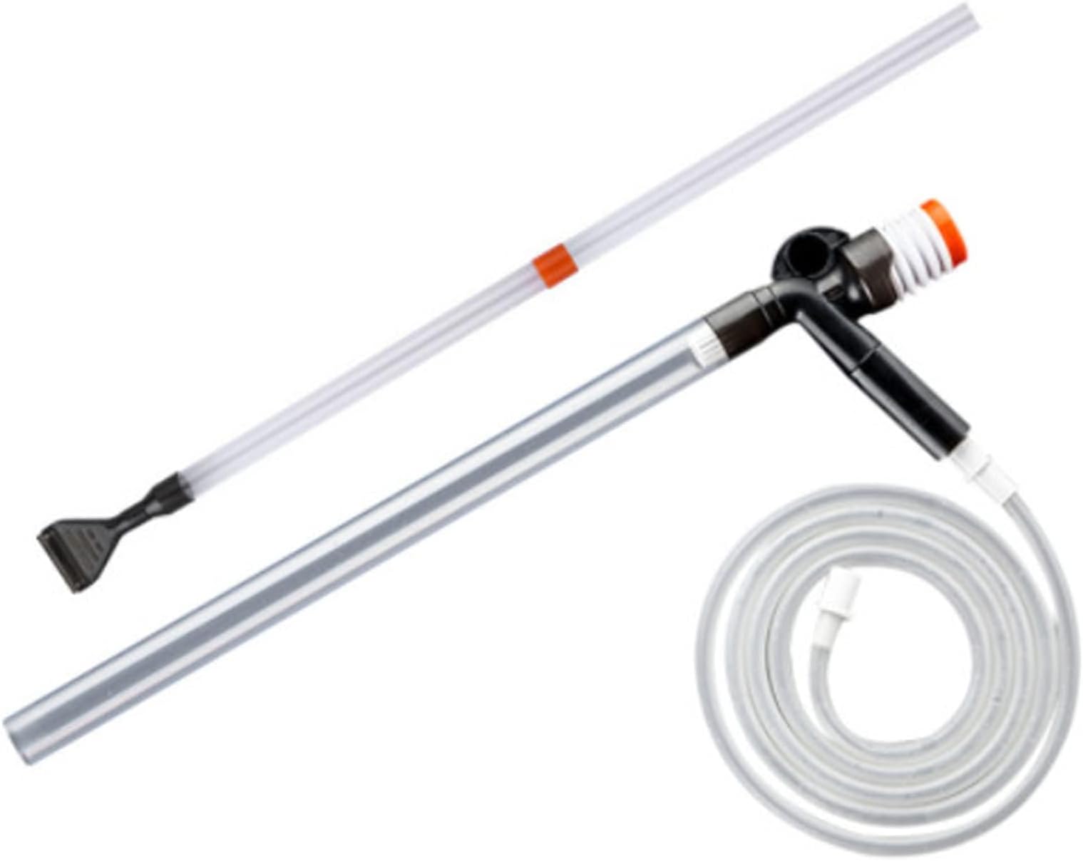 Fish Tank Aquarium Gravel Cleaner Kit Long Nozzle Water Changer for Water Changing and Filter