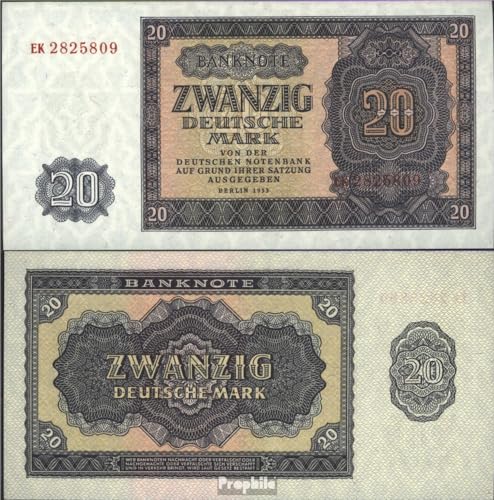 Billet de collection DDR 1955 Prophila Rosenbg 351a idée cadeau originale pour numismate