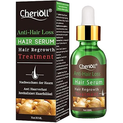 Hair Growth Serum - Treats Hair Loss & Thinning, Stimulates New Growth, Promotes Thicker, Fuller, and Faster Hair Cover