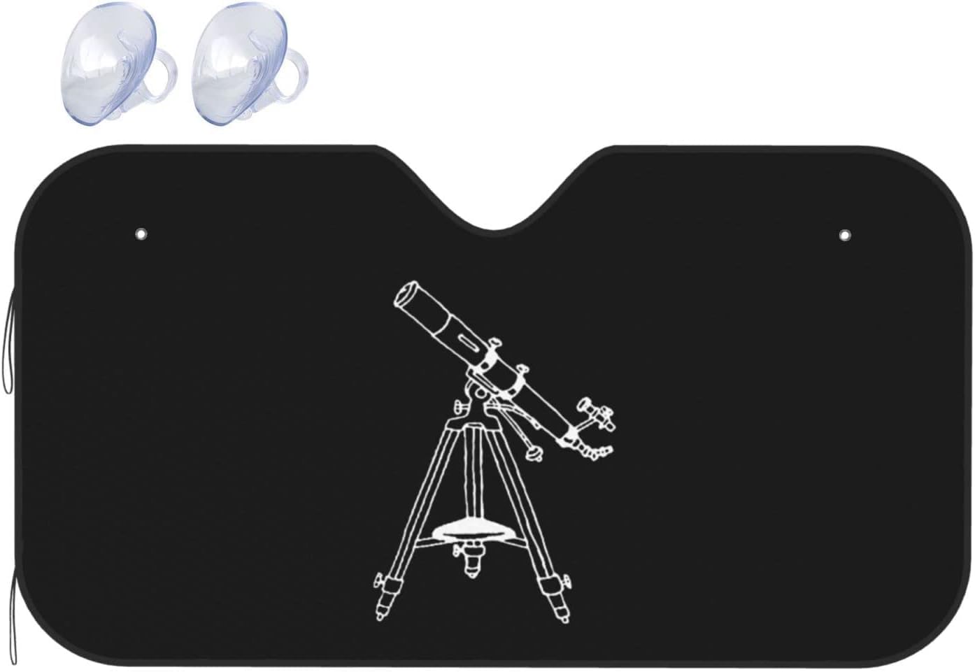 Astronomy Telescope Windshield Sun Shade Keep Your Vehicle Cool, for SUV Cars Trucks Universal Sun Shade