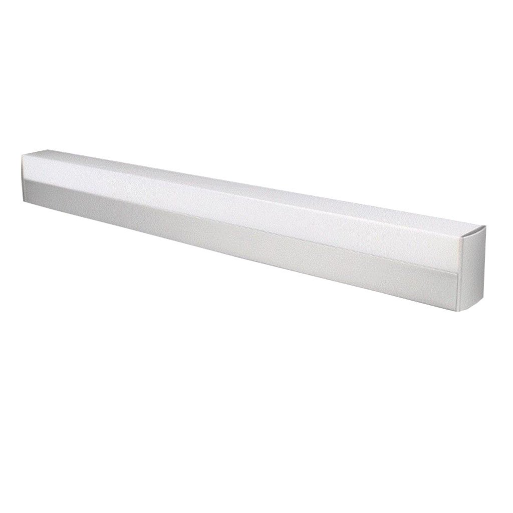 Lampe de miroir de bain LED éclairage mural 100cm avec applique de salle de bains argent