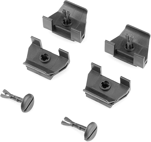 Miniatura 5 de BESULEN 20 clips para cubierta de parachoques delantero para guardabarros delantero, clip de retención con pasador, kit de sujetadores de clip de