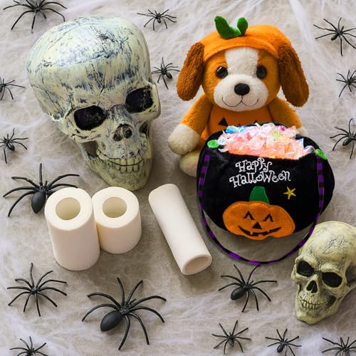 Amylove Set 5 Piezas Disfraz Momia Halloween para Perro miniatura 4
