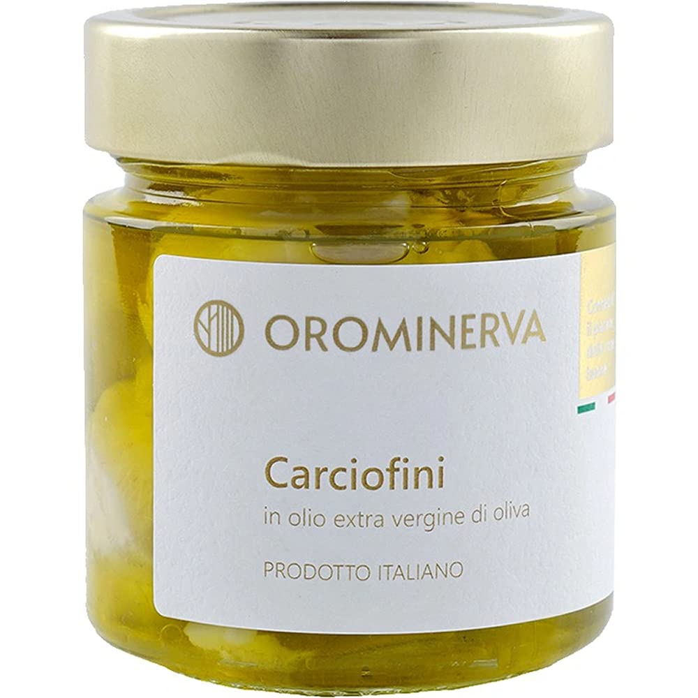 OROMINERVA - Box Territorio - Confezione regalo alimentare con prodotti tipici, specialità italiane sott'olio: asparagi, carciofini, melanzane, peperoni, zucchine, cipolla bianca di Isernia.