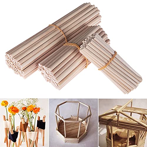 50 stks ronde houten staven tellende sticks premium houten deuvel for Diy Ambachten die educatief houtbewerking bouwen… - Image 3