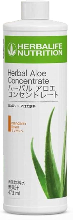 Amazon ハーバライフ Herbalife ハーバルアロエ ドリンク マンダリン味 希釈用 ハーバライフ アロエベラ