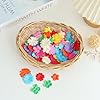 DUONGJAIS BRAND 100 Pcs Handmade Mixed Mulberry Paper Flowers 30 mm - 1.5 Inch Scrapbooking Wedding DIY Craft Supplies Card. (Mixed Flowers) #3