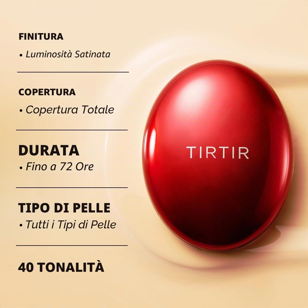 TIRTIR Mask Fit Red Cushion No.35N Walnut (18 g)