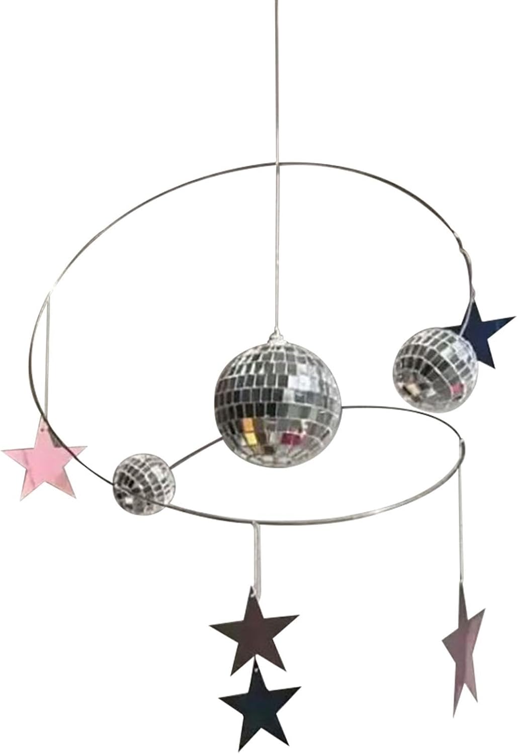 Mini Disco Ball, Hanging Sun Catcher, Sunlight Reflector, Handmade Accent