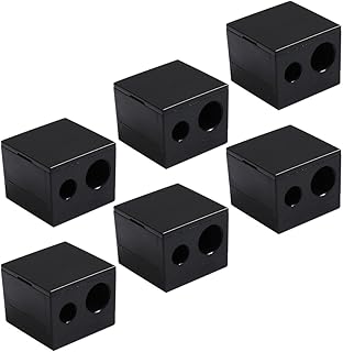 6 piezas de sacapuntas cosméticos duales, her...