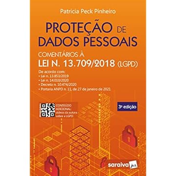 Capa do livro Proteção de Dados Pessoais - 3ª Edição 2021