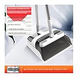 SHAOXI Teppich-Kehrmaschine BEPER-KASTPAN GLACK Gadget Broom Set KOMBLEINKENKOMMEN Nicht-Viscous Wiper-Blade BODENSCHAFFER BADE Für Hartholzoberflächen, Holzböden (Color : Light Yellow)