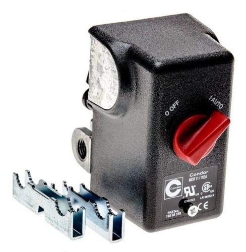 New Air Tool Parts CW210100SJ Air Compressor Pressure Switch Kit 100/125 PSI Replaces CW207576AV