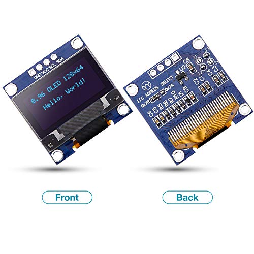 Écran OLED SSD1306 I2C pour remplacer vos afficheurs LCD trop gourmands