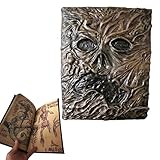 The Necronomicon - The Book of The Dead Notebook Diary | Necronomicon Ex-Mortis | Necronomicon Evil Dead Book Made of Resin | Horror Film Prop Notebook Diary Totese Spell Book for Home Desktop