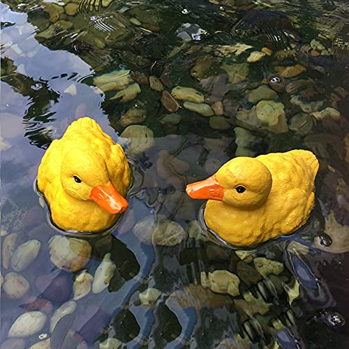 Figurine flottante de la piscine de cygne et ornements de bassin extérieur koi