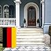 German Flag Small Mini Germany Garden Flags 12x18 Double Sided Weather Resistant Yard Flags for Outdoor Decor (Germany)
