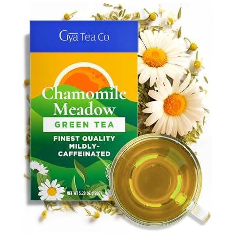 Gya Tea Co Chamomile Meadow Green Tea Cover
