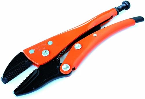 Miniatura 2 de Anglo American Tools - Alicates de bloqueo de mandíbula curvada de 5 pulgadas en epoxi naranja, GR11105