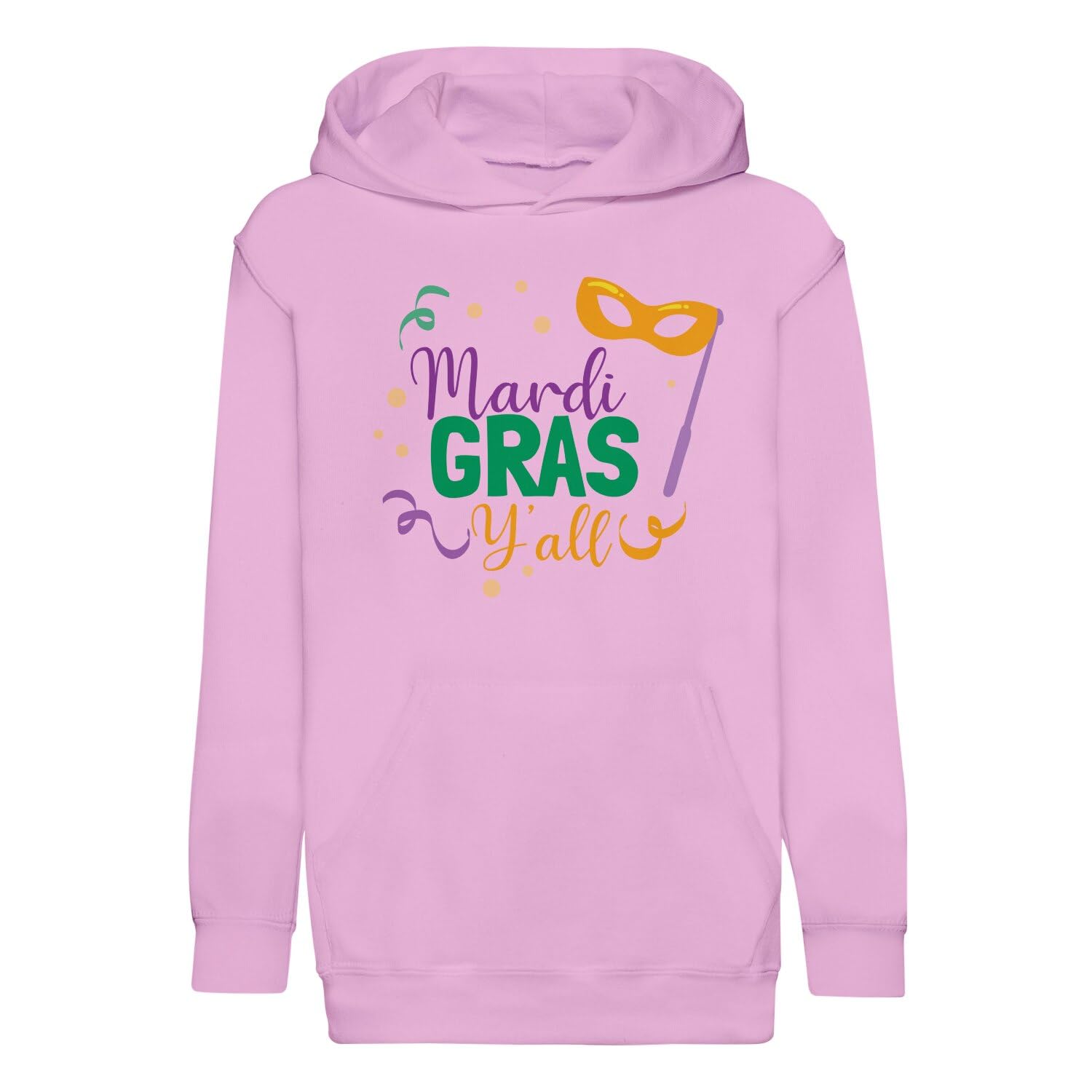Sweat à capuche enfant de qualité premium pour le Carnaval et Mardi Gras
