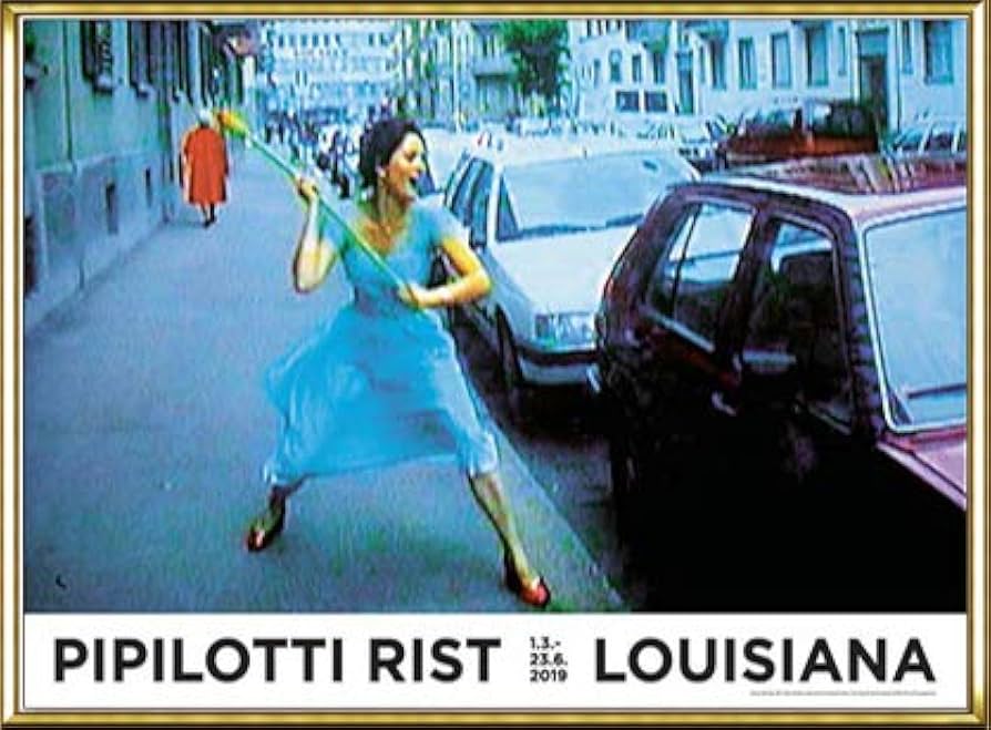 額装済/Ever is Overall 1997（ピピロッティ リスト）ポスター Amazon.co.jp: ポスター ピピロッティ リスト Ever is Overall 1997