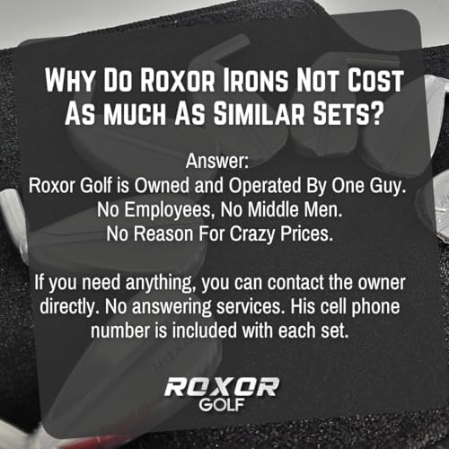 Roxor RXR Tall +1 Inch Irons