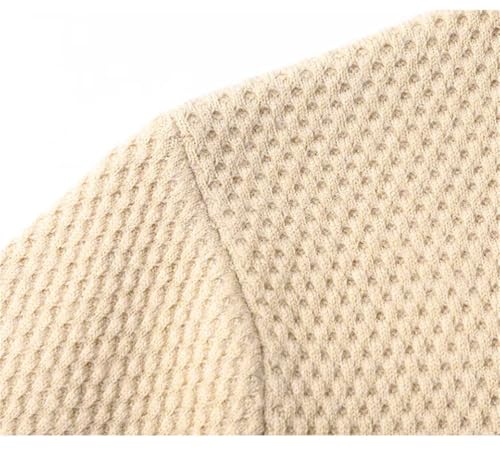 Men Warm Zip Lapel Sweater Men's Lapel Cardigan Solid Color Sweater Slim Fit Cardigan Sweater3