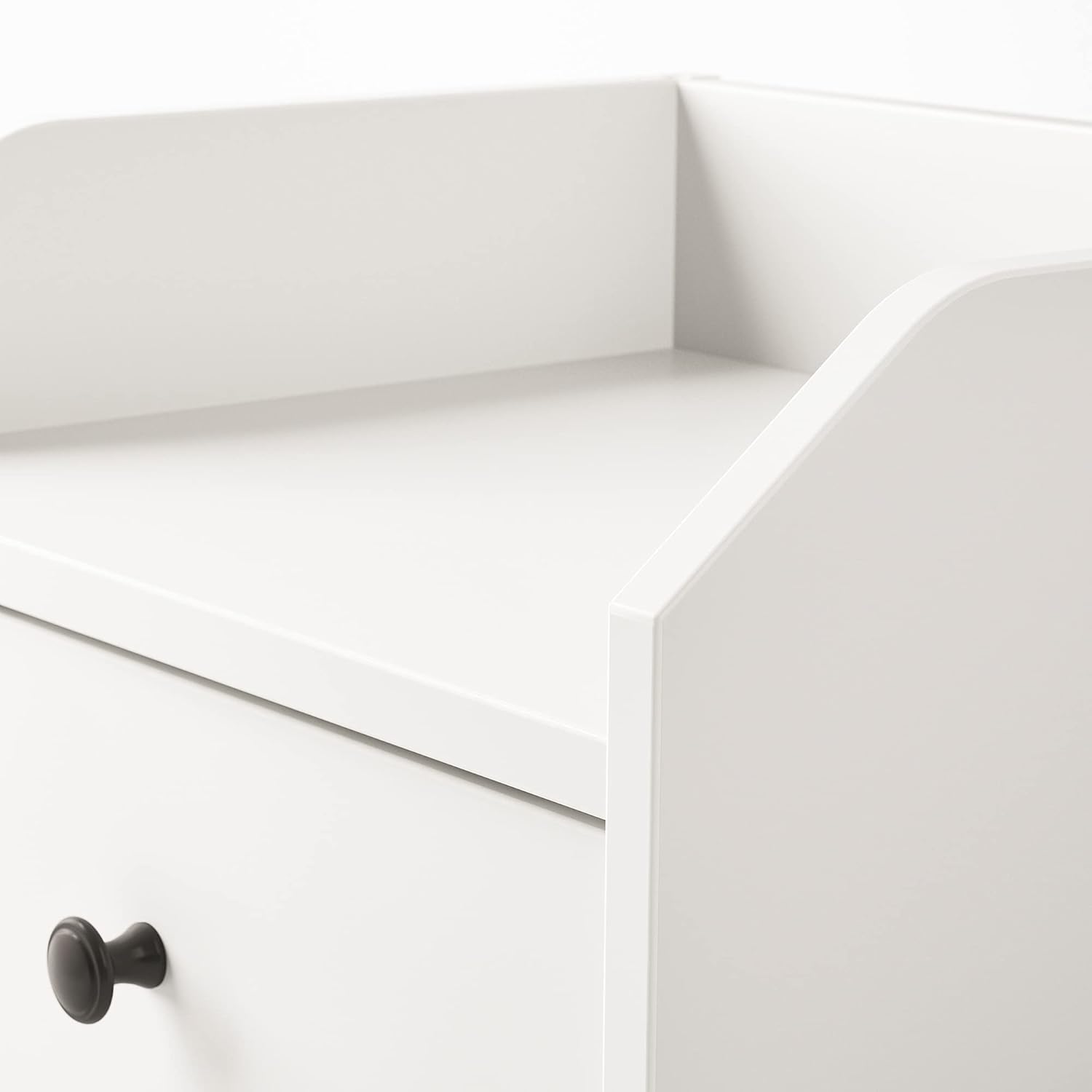 HAUGA bedroom furniture, set of 3, white