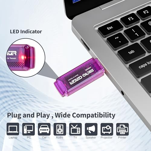 Image of Micro Center SuperSpeed 256GB USB 3.0 Flash Drive Gum Size Memory Stick Thumb Drive Data Storage Jump Drive (256G)