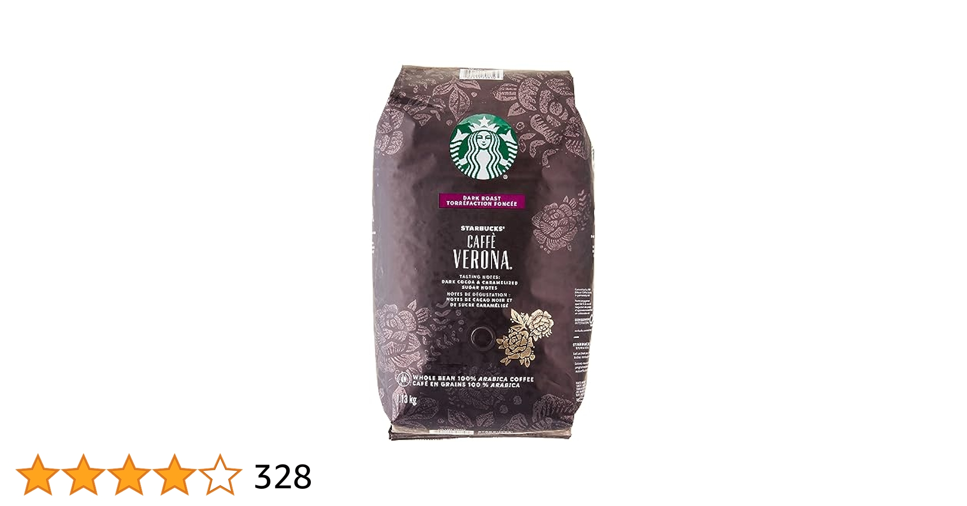 ★大容量★スターバックス コーヒー豆 カフェベロナ　1.13Kg3個 ☆大容量☆スターバックス コーヒー豆 カフェベロナ 1.13Kg3個