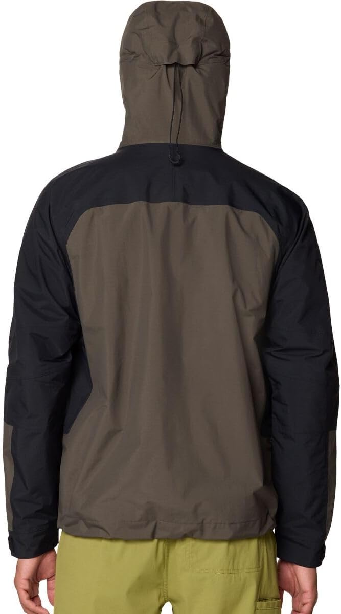Mountain Hardwear, Dry Times Hooded Jacket - Men's, Ridgeline/Black, L - Image 2