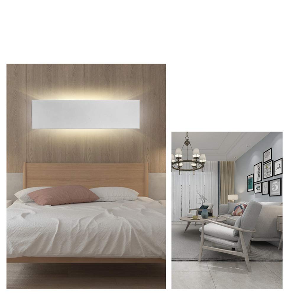 Lampada da parete a LED 22 W, impermeabile, illuminazione corridoio, decorazione da giardino esterno, 95-265 V (bianco caldo)