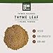 Thyme Leaf Powder, by Herb Co, Mediterranean Culinary Herb & DIY Ingredient for Soaps, Creams, Salves & Toners, Non-Irradiated, Fine Green Powder, 1 lb