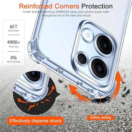 Image of Bumper Back Cover Compatible with Oppo Reno 13 5G [Camera Protection] Perfect Fitting Back Case for Oppo Reno 13 5G - Transparent