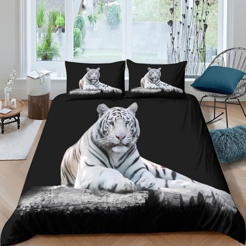 Parure de lit 260x220cm lapins en microfibre respirante super king - 4