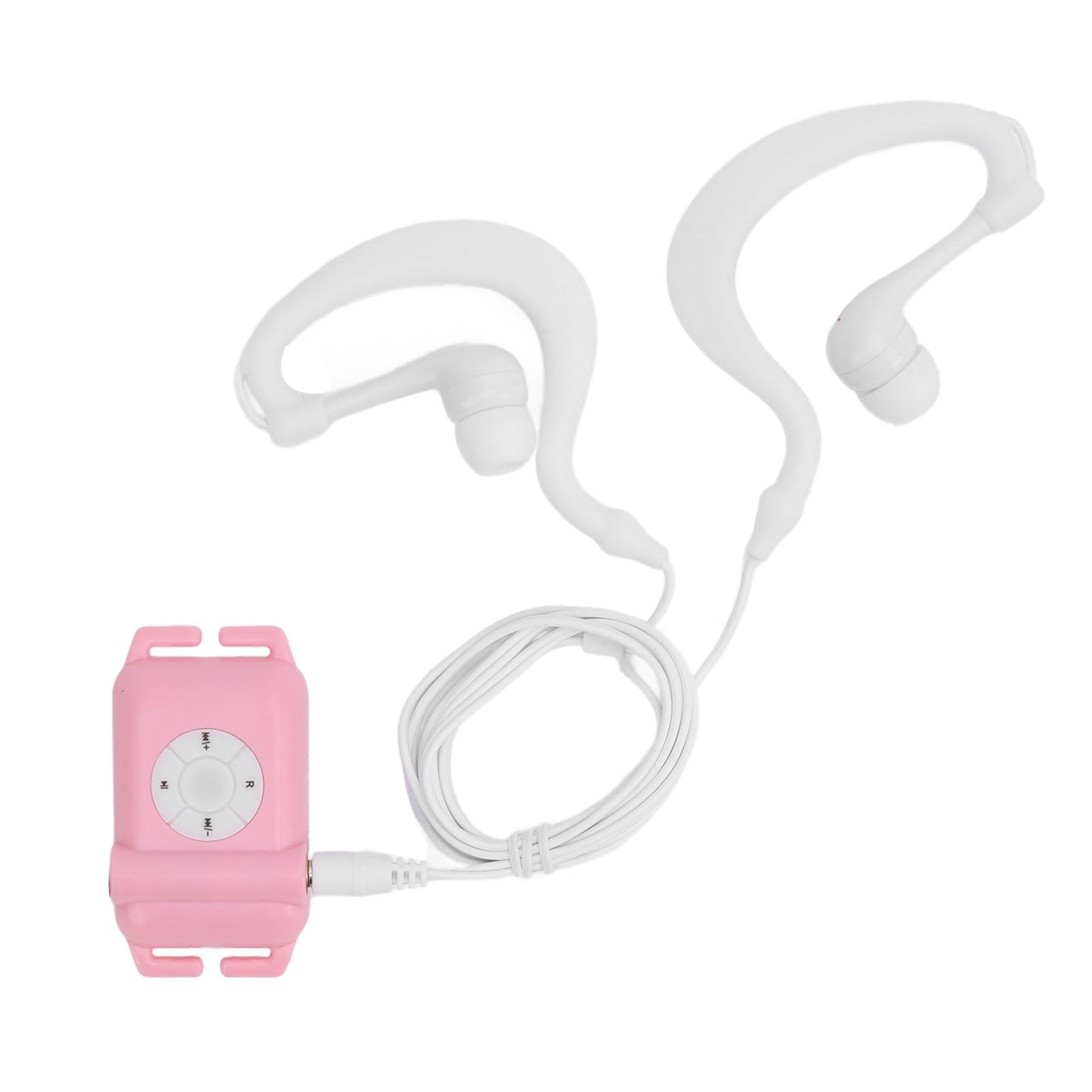 Reproductor MP3 Resistente Al Agua IPX8, Auriculares para Nadar bajo el Agua, Reproductor de Música con Auriculares, para Nadar, Correr, Surfear (4GB)