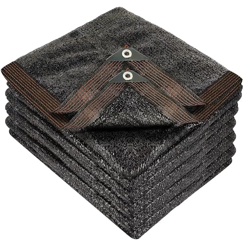winemana 40% Black Shade Cloth 20 x 20 FT Durable Mesh Tarp with Grommets Resistant Garden Sun Shade Netting Shading Antifreezing for Pergola Greenhouse Plants Growing Chicken Coop