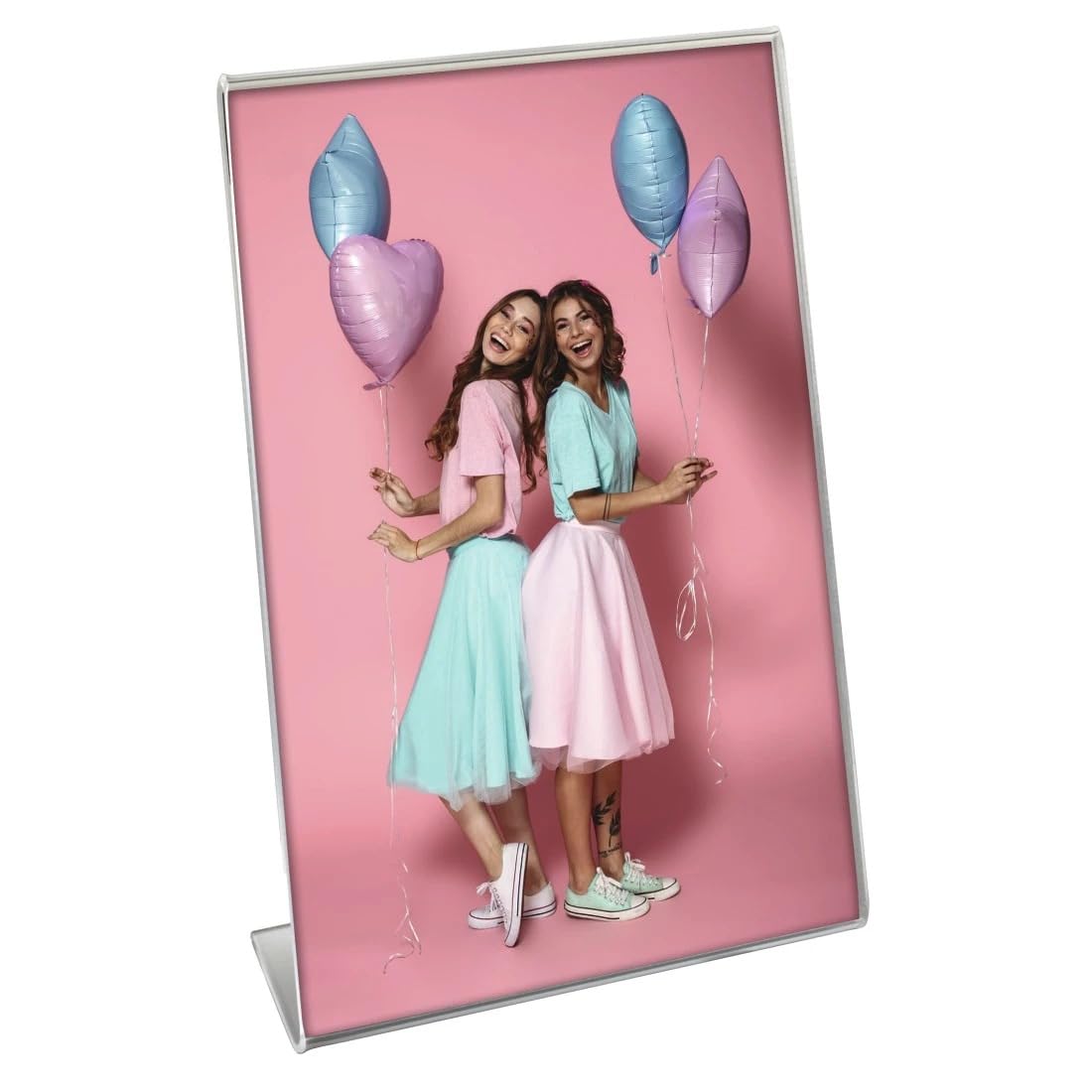 Hama Acrylic Portrait Frame, portrait format, 10 x 15 cm, transparent