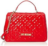 Pre-Kollektion Love Moschino Herbst Winter 2020 Material: weiches Synthetik-Nappaleder mit glänzendem Finish, mit Steppung in innovativem und elegantem Design. Das Satin-Innenfutter ist leicht waschbar. Art von Tasche & Design: mit Griff und Tasche und abnehmbarem Schultergurt mit Schulterschutz, kann sowohl als Handtasche als auch als Schultertasche getragen werden. Trendig und elegant, perfekt für den Tag bis zum Abend. DEKORATION: Das Lettering Logo aus vergoldetem Metall und der abnehmbaren Kettengurt verschönert die Tasche und fügt einen unvergleichlichen Hauch von Love Moschino hinzu. VERSCHLUSS & INNEN: Der Verschluss ist magnetisch und unter der Frontklappe Das Innere ist mit einer Reißverschlusstasche ausgestattet, die Ihnen hilft, den Innenraum besser zu organisieren. Love Moschino ist eine besonders mutige Linie voller witziger Kreativität. Die ideale Wahl für junge Frauen, die einen einzigartigen Look suchen.