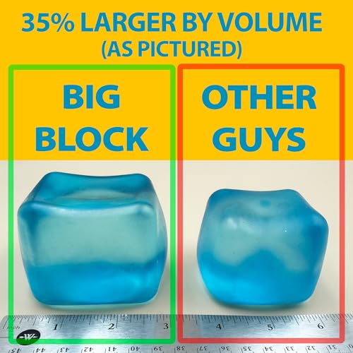 Premium Big Block Squeez'M Cube – 35% Larger Than The Standard Squishy Cube, Toy for Kids & Adults - Sensory Fidget for Stress Relief, Focus & Play – Colorful, Durable, Gift-Ready – ASTM Certified 3+ image 10