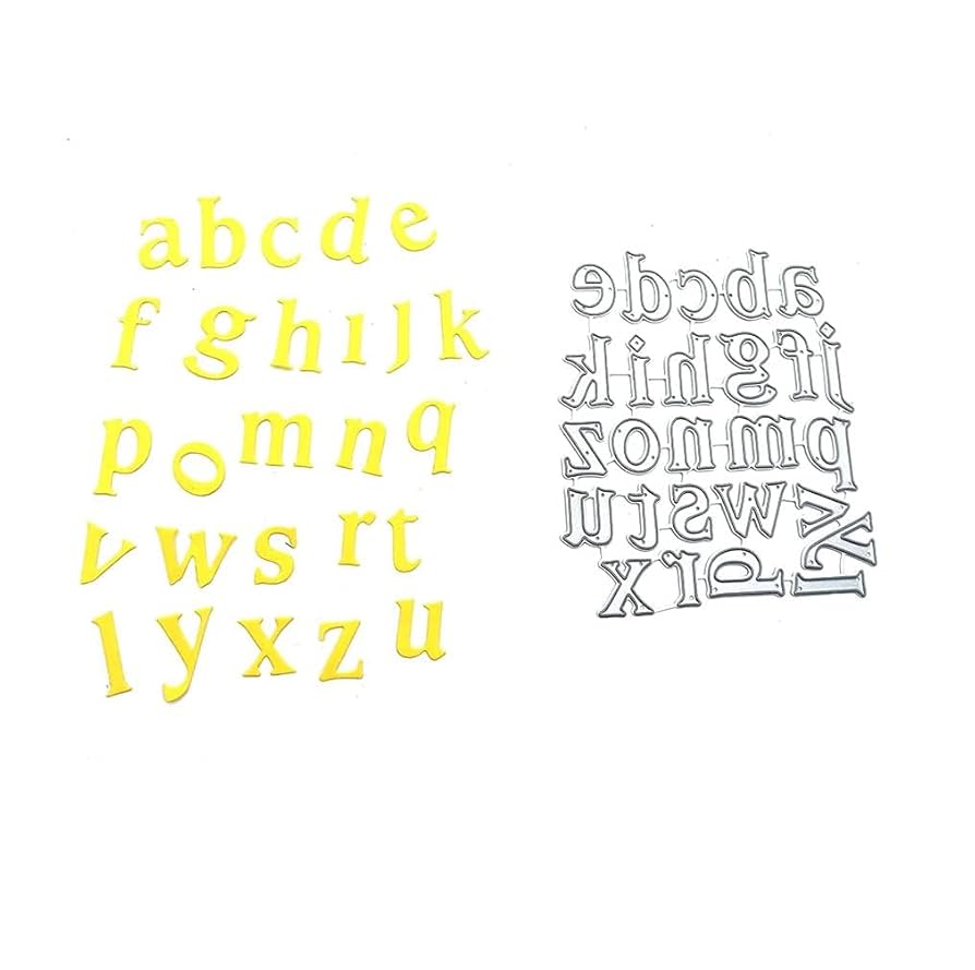 カッティングダイ(530) アルファベットA～Z Amazon.co.jp: D.B.J カッティングダイ アルファベット 大文字