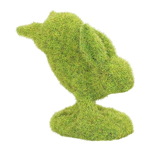 BESPORTBLE 1 Pc Conejo De Flocado De Simulación Plantas De Exterior Falsas Conejito Plantas Colgantes Falsas Al Aire Libre Plantas Colgantes Artificiales Plantas Artificiales Green